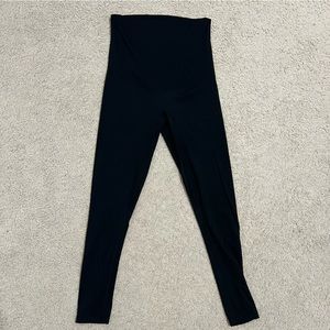 POSHDIVAH Women's Maternity Leggings Over The Belly